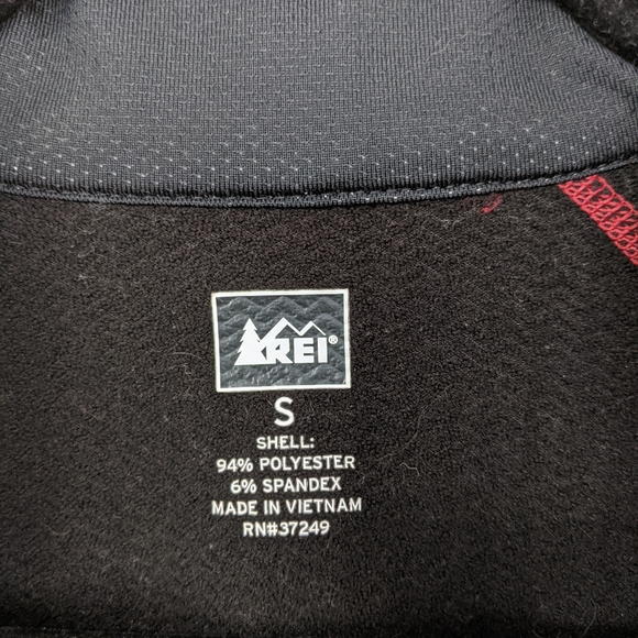 REI Gray and Red Zip Up - Picture 3 of 10